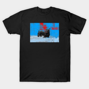 Black dog T-Shirt